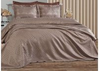 Покрывало Dantela Vita - Justo kahve (Турция), 250 х 260 см